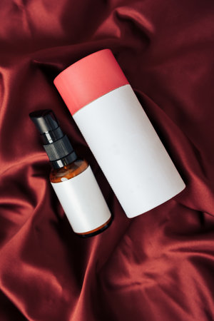 White tubes with cosmetic cream, health careの写真素材