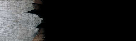 Part of a broken old wooden boardの写真素材