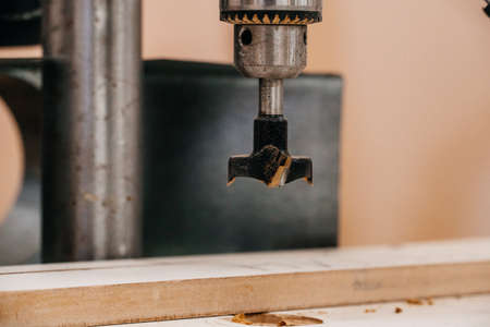 Production of furniture products at a furniture factory