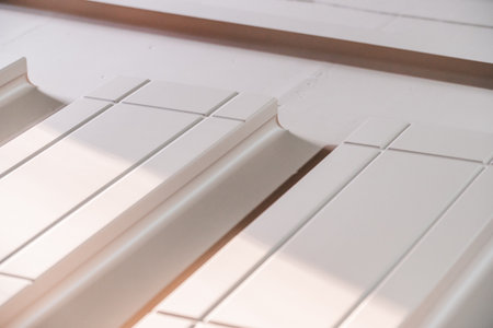 Production of furniture products at a furniture factoryの写真素材