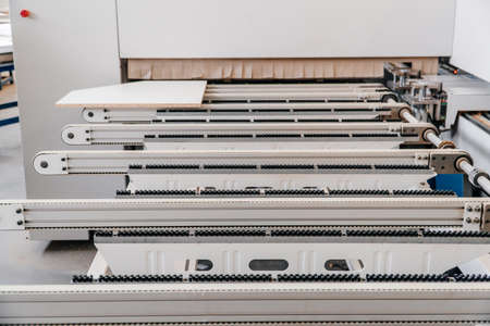 Production of furniture products at a furniture factoryの写真素材