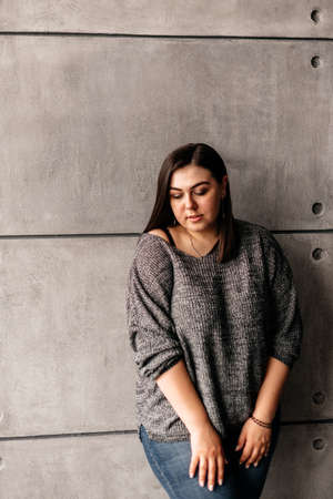 Studio photo of a beautiful adult girl 1の写真素材