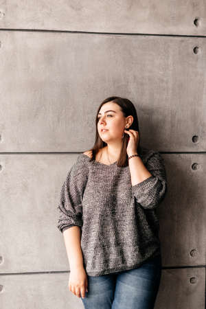 Studio photo of a beautiful adult girl 1