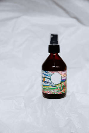 Black tubes with cosmetic cream, health careの写真素材