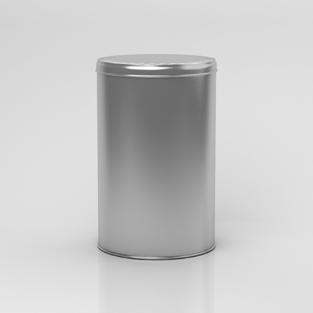 Box tea without label on a white backgroundの写真素材