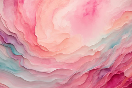 Abstract watercolor background. Colorful marble pattern. Digital illustration.の素材