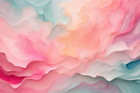 Abstract watercolor background. Acrylic paint texture. Vector illustration.の素材