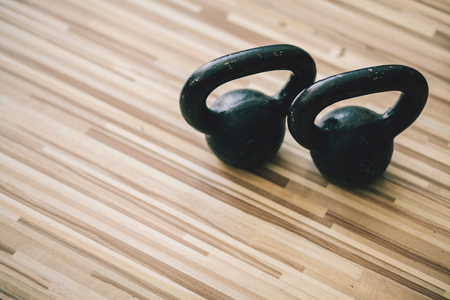 fitness weights collection. Weights in gymの写真素材