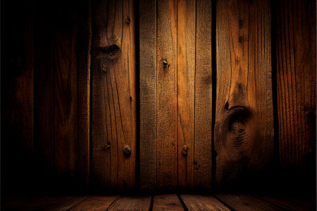 Grunge wood planks backgroundの素材