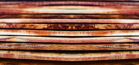 horizontal parallel wooden planks. background texture for wallpaper.の写真素材