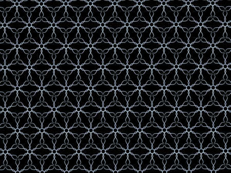 An Abstract geometric background in silver gradients over black background. for decoration, wall...