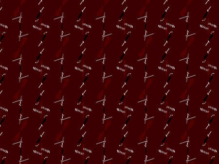 Maroon ajrak block print abstract geometric block pattern for textile design background wall paper...