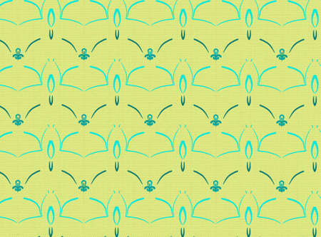 abstract geometric repeat ajrak block pattern for wall tile decor textile design and background wallpaper with texture backgroundの写真素材
