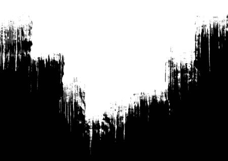 Background material written with a brushのイラスト素材