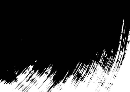 Background material written with a brushのイラスト素材