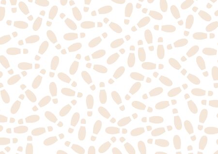 Footsteps image background materialのイラスト素材