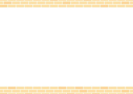 Brick vector illustration background materialのイラスト素材