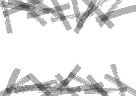 Background material written with a brushのイラスト素材