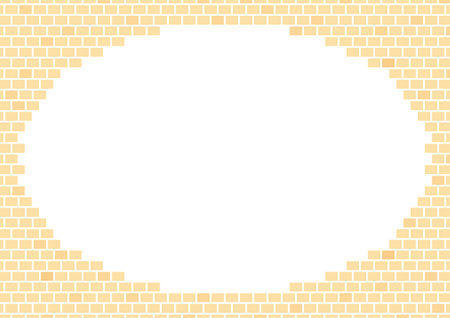 Vector illustration material of a brickのイラスト素材
