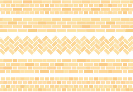 Vector illustration material of a brickのイラスト素材