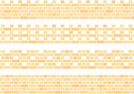 Vector illustration material of a brickのイラスト素材