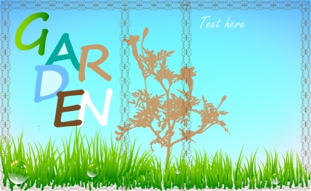 Postcards or cards deliver both happy with the background  Create works of art from illustrator のイラスト素材