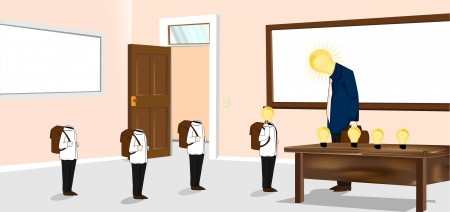 Children have a right to choose to fulfill their own ideas のイラスト素材