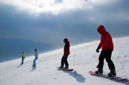 snowboardersのeditorial素材