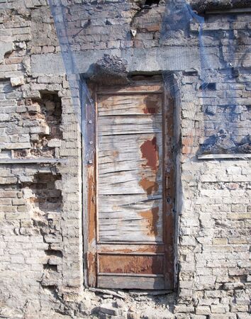 wooden door の写真素材