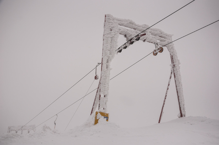 ski resortの写真素材