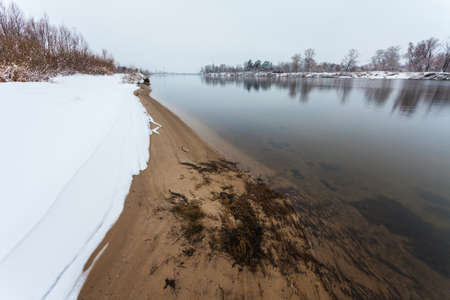 Winter landscape.