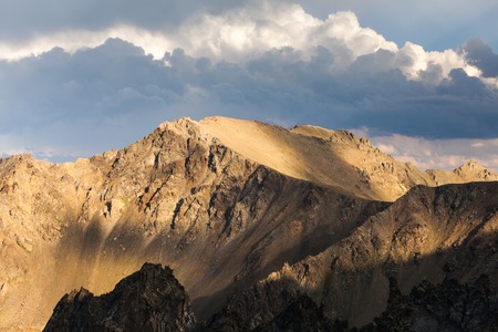 Misty dreamy landscape. Deep misty valley in autumn Turkeyの写真素材