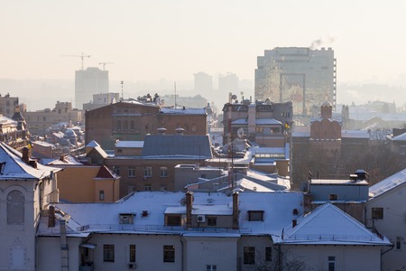 Housing estate. Kiev, Ukraine. Kyiv, Ukraineの写真素材