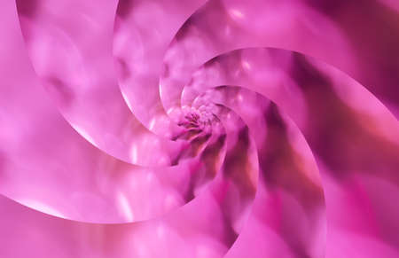 Purple Festive Christmas elegant abstract background with bokeh lights and stars. Droste Effect.の写真素材