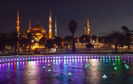 Sultan Ahmed Mosque (Blue Mosque), Istanbul, Turkeyの写真素材