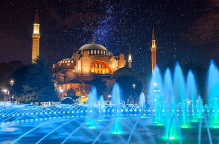 Hagia Sophia Museum, Istanbul, Turkeyの写真素材