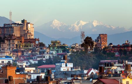 Bhasmeshvar Ghat at Pashupatinath temple and Bagmati River in Kathmandu, Nepalの写真素材