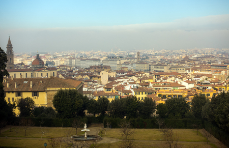 Boboli Gardens. Florence Italyの写真素材