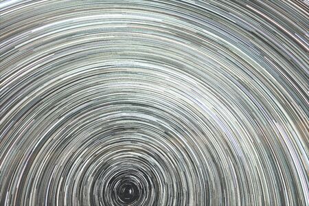 Milky Way and Stars Moving Across the Night Sky,の写真素材