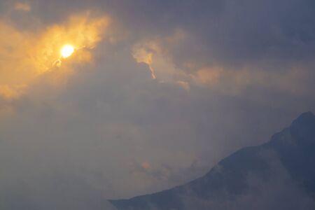sun in the sky