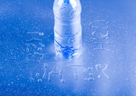 Bottle of waterの写真素材