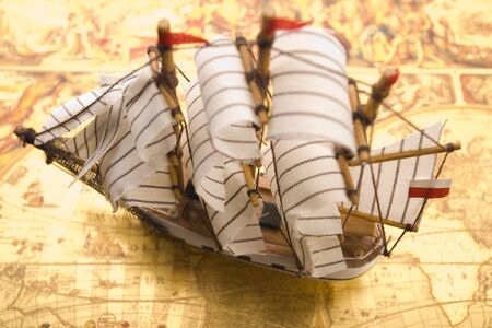 Sailing shipの写真素材