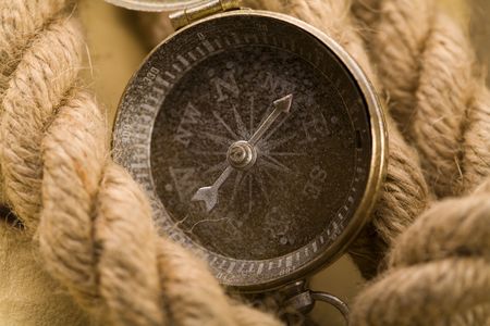 Old compassの写真素材
