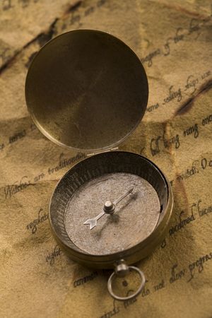 Old compassの写真素材
