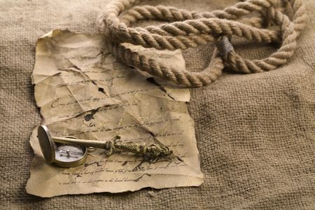Old compass