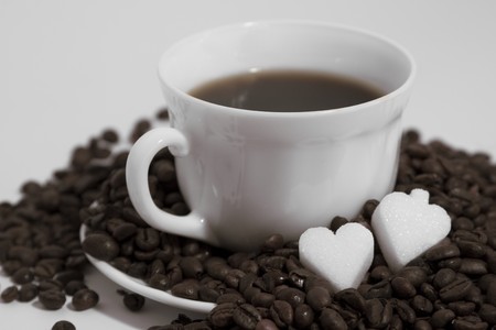 Cup of fresh coffeeの写真素材