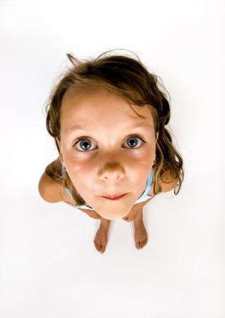 A little girl の写真素材