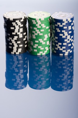 Casino chipsの写真素材