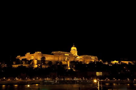 Budapest by night. Long exposure.の写真素材
