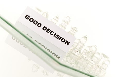 The concept of a good strategy. の写真素材